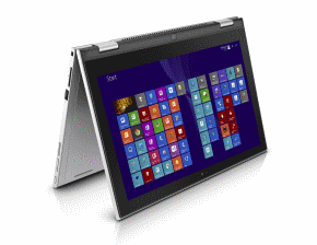 2-in-1 laptop with fold-back keyboard