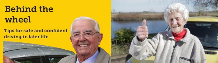 Behind the wheel with 100 year old driving school